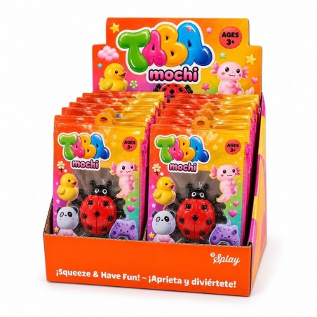 Juguete antiestres Taba Mochi Mariquita 7cm surtido