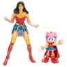 Figura Amy & Wonder Woman Sonic The Hedgehog x Dc Comics - imagen 2
