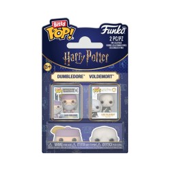 Blister 2 figuras Bitty POP Harry Potter Dumbledore & Voldemort