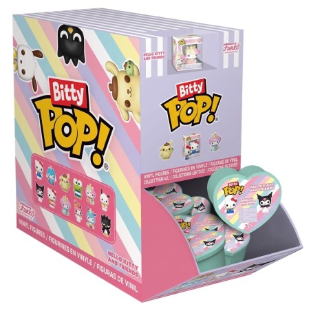 Figura Mystery Bitty POP Heart Hello Kitty and Friends surtido