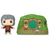 Figura POP Town El Señor de los Anillos Bilbo Baggins with Bag-End - imagen 1