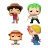 Blister 4 figuras POP One Piece Exclusive - imagen 1