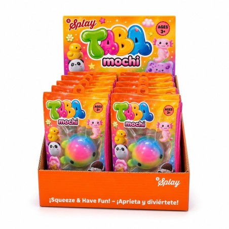 Juguete antiestres Taba Mochi Ballena 5cm surtido