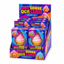 Juguete antiestres Squishy Cono Helado 7.5cm surtido