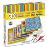 Set 30 juegos mesa madera - imagen 1