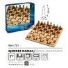 Juego Ajedrez Damas madera - imagen 3