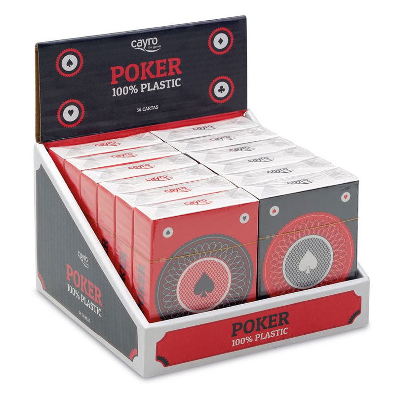 Cartas poker surtido