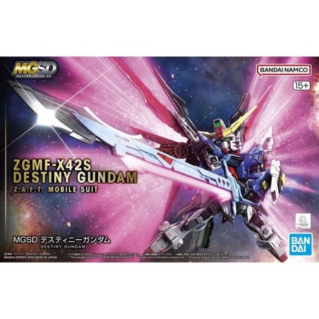 Maqueta MGSD ZGMF-X42S Destiny Gundam Mobile Suit Gundam SEED Destiny