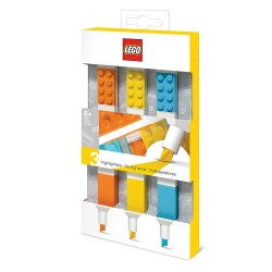Blister 4 subrayadores Lego
