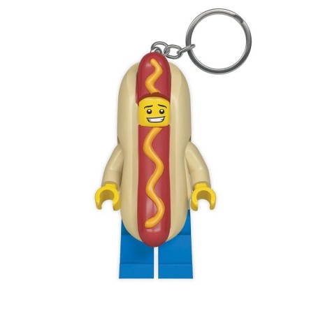 Llavero linterna Hot Dog Man Lego