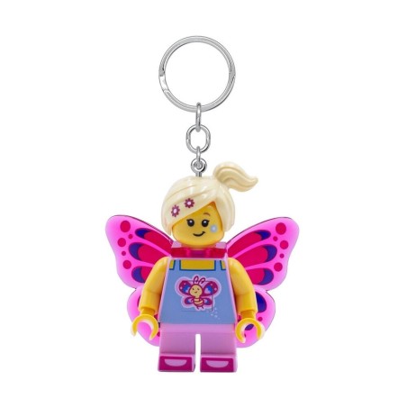 Llavero linterna Butterfly Girl Lego