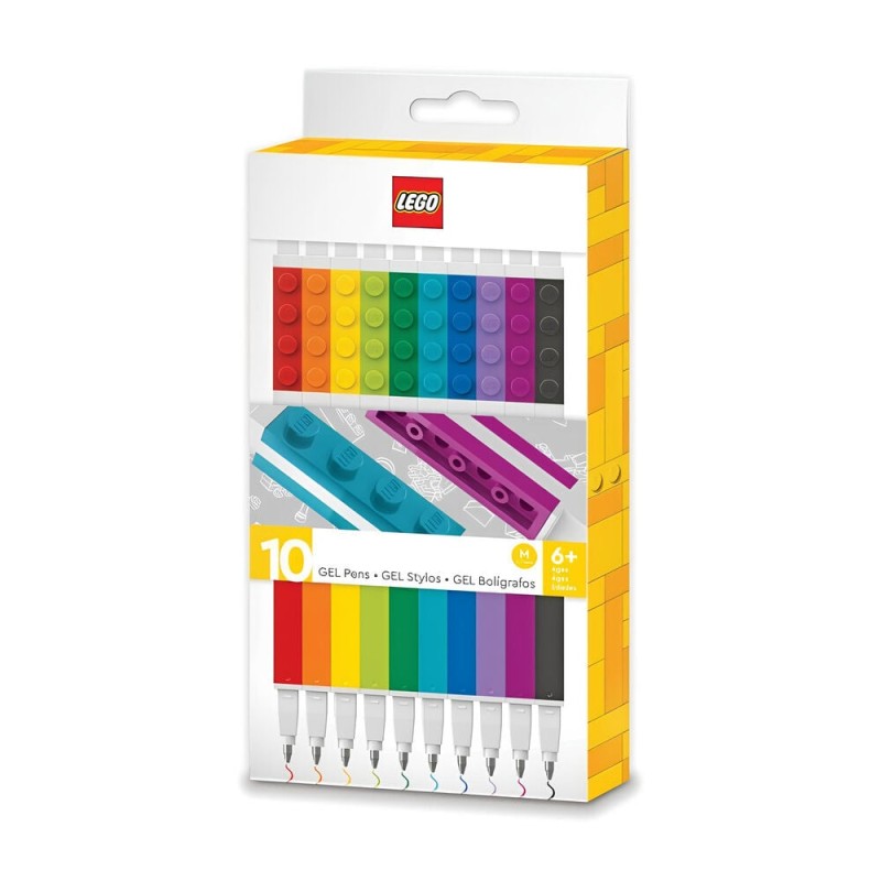 Set boligrafos gel Lego