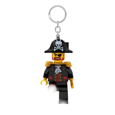 Llavero linterna Captain Brickbeard Lego