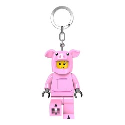 Llavero linterna Piggy Girl Lego