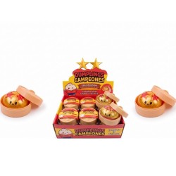 Juguete antiestres sorpresa Dumpling Squishy Glitter España Campeon