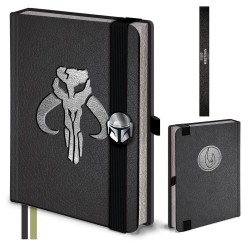 Cuaderno A5 Beskar Armour The Mandalorian and Gogu Star Wars