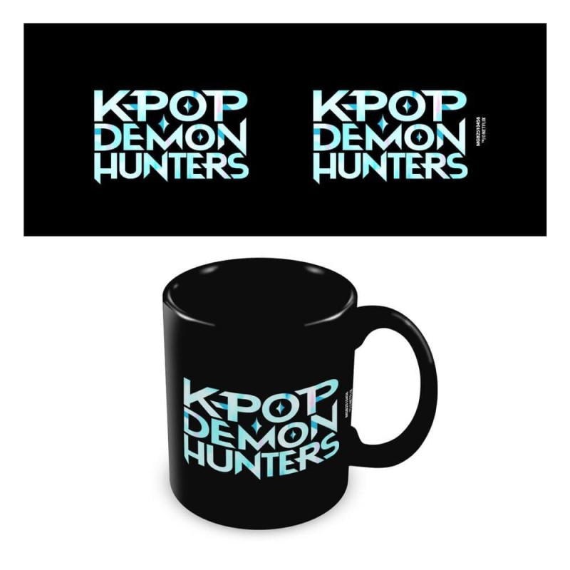 Taza Logo KPop Demon Hunters 325ml