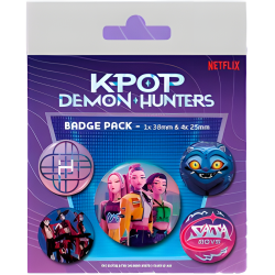 Blister 5 Insignias KPop Demon Hunters