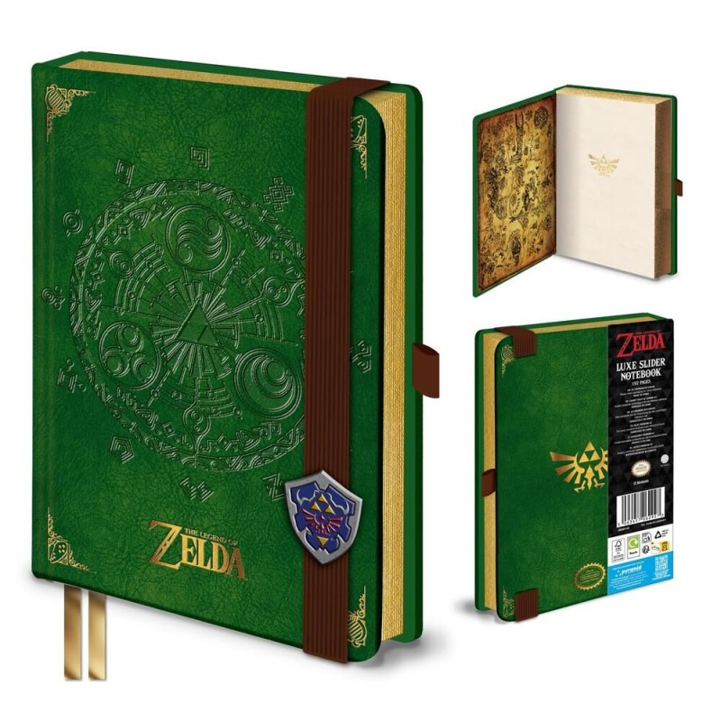 Cuaderno Trifuerza Luxle Slider The Legend of Zelda