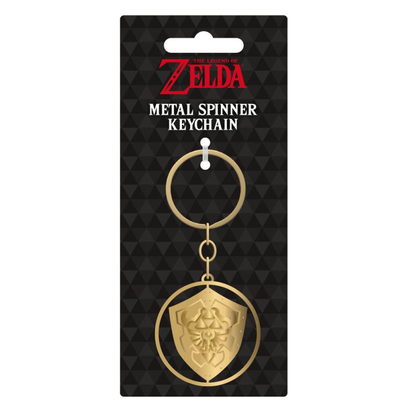 Llavero spinner metal Trifuerza The Legend of Zelda