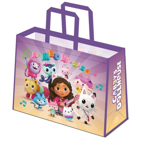 Bolsa shopping Gabby Cats La Casa de Muñecas de Gabby
