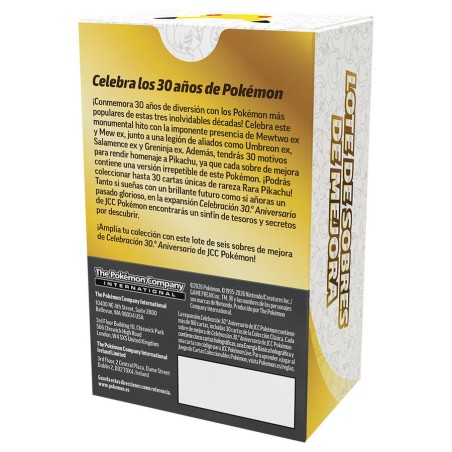 Juego cartas Booster Bundle 30th Aniversario Pokemon Español