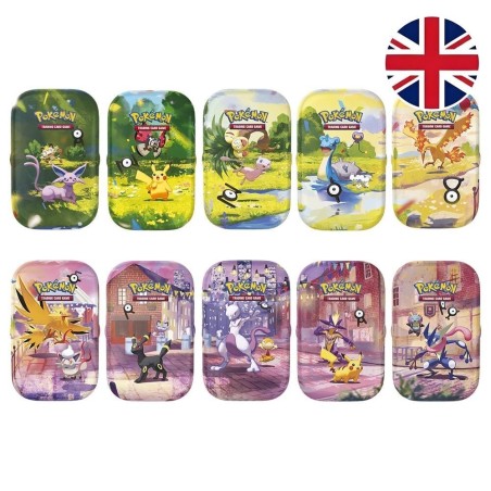 Mini Lata Juego Cartas 30th Aniversario Pokemon Ingles surtido