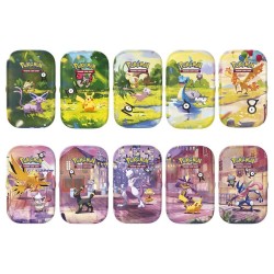 Mini Lata Juego Cartas 30th Aniversario Pokemon Español surtido