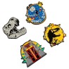 Blister 4 pins Jurassic Park - imagen 1