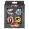 Blister 4 pins Jurassic Park - imagen 2