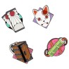 Blister 4 pins Demon Slayer Kimetsu no Yaiba - imagen 1