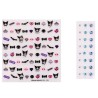 Blister Pegatinas Corporales Kuromi Hello Kitty - imagen 2