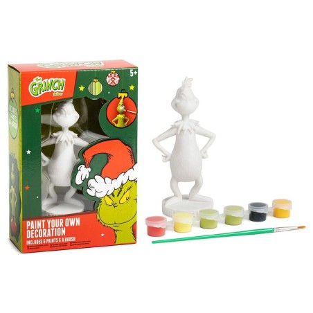 Figura Navidad pintar El Grinch
