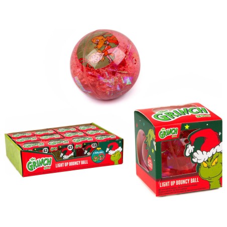 Pelota saltarina Led El Grinch