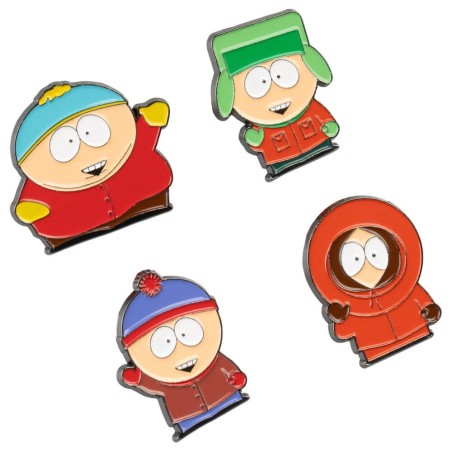 Blister 4 pins South Park