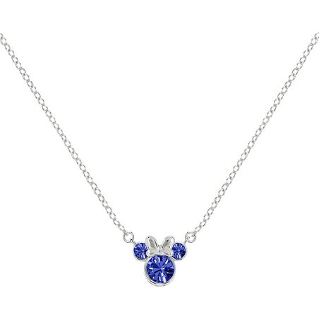 Colgante Septiembre Minnie Disney plata