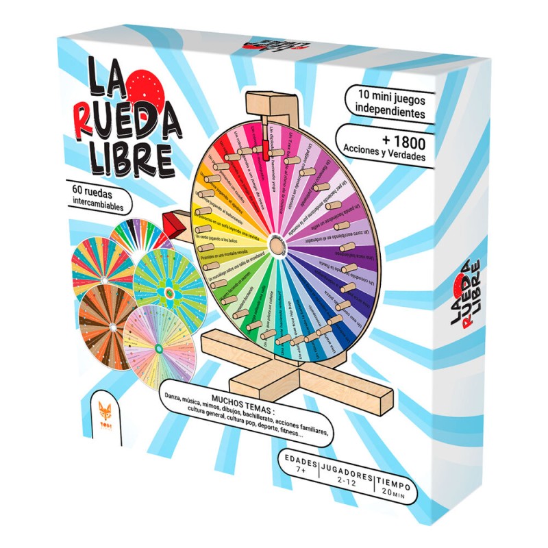 Juego de mesa La Rueda Libre español