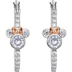 Pendientes Minnie Disney plata