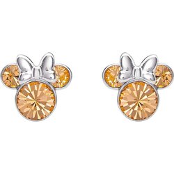 Pendientes June Minnie Disney plata