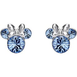 Pendientes Diciembre Minnie Disney plata