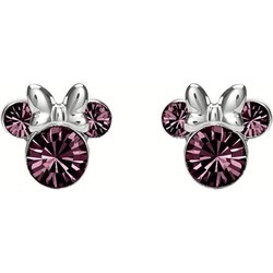 Pendientes Febrero Minnie Disney plata