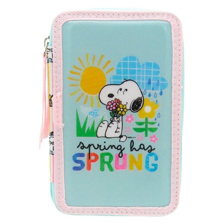 Plumier Snoopy Peanuts triple