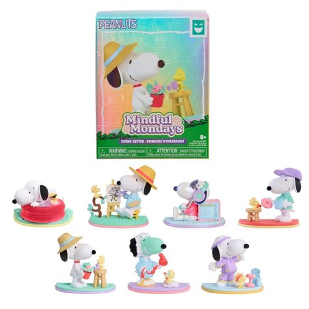 Figura escenario sorpresa Snoopy Peanuts surtido