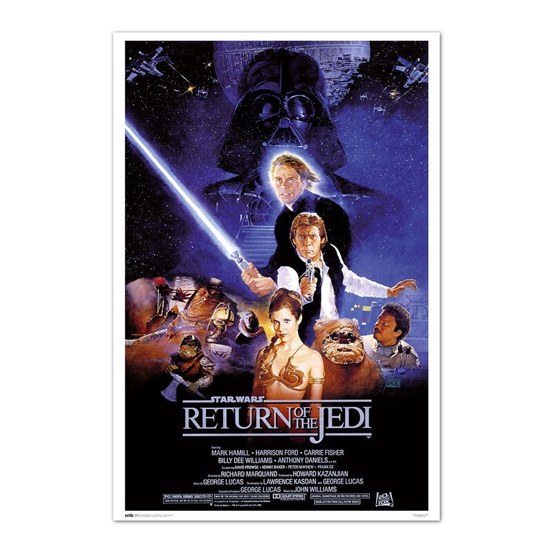 Poster El Retorno del Jedi Star Wars