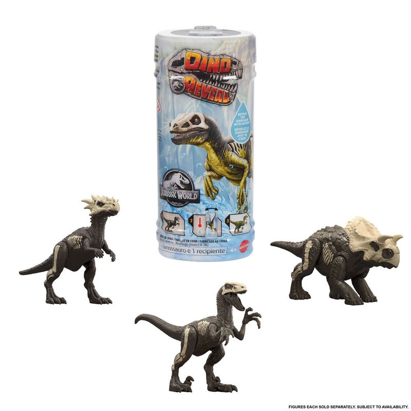 Dinosaurio Sorpresa Dino Reveal Jurassic World surtido
