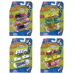 Skate + Coche Hot Wheels surtido