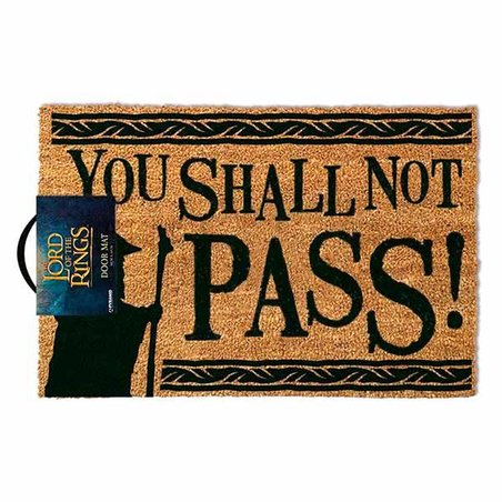 Felpudo You Shall Not Pass El Señor de los Anillos