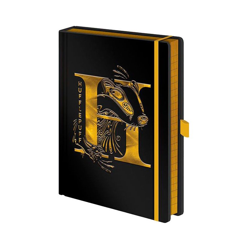 Cuaderno A5 premium Hufflepuff Harry Potter