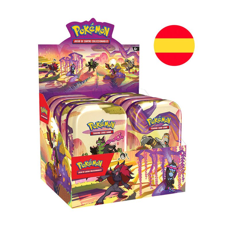 Mini lata cartas SV6 Pokemon español surtido