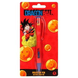 Boligrafo proyector luz Goku Niño Dragon Ball